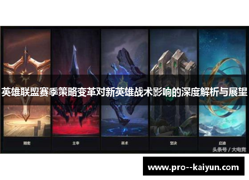 英雄联盟赛季策略变革对新英雄战术影响的深度解析与展望