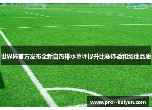 世界杯官方发布全新自热排水草坪提升比赛体验和场地品质 世界杯官方发布全新自热排水草坪提升比赛体验和场地品质